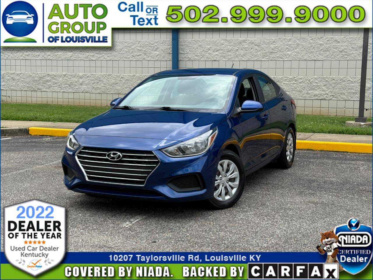 2022 Hyundai Accent SE — Sedan — 35,869 mi — Louisville, KY