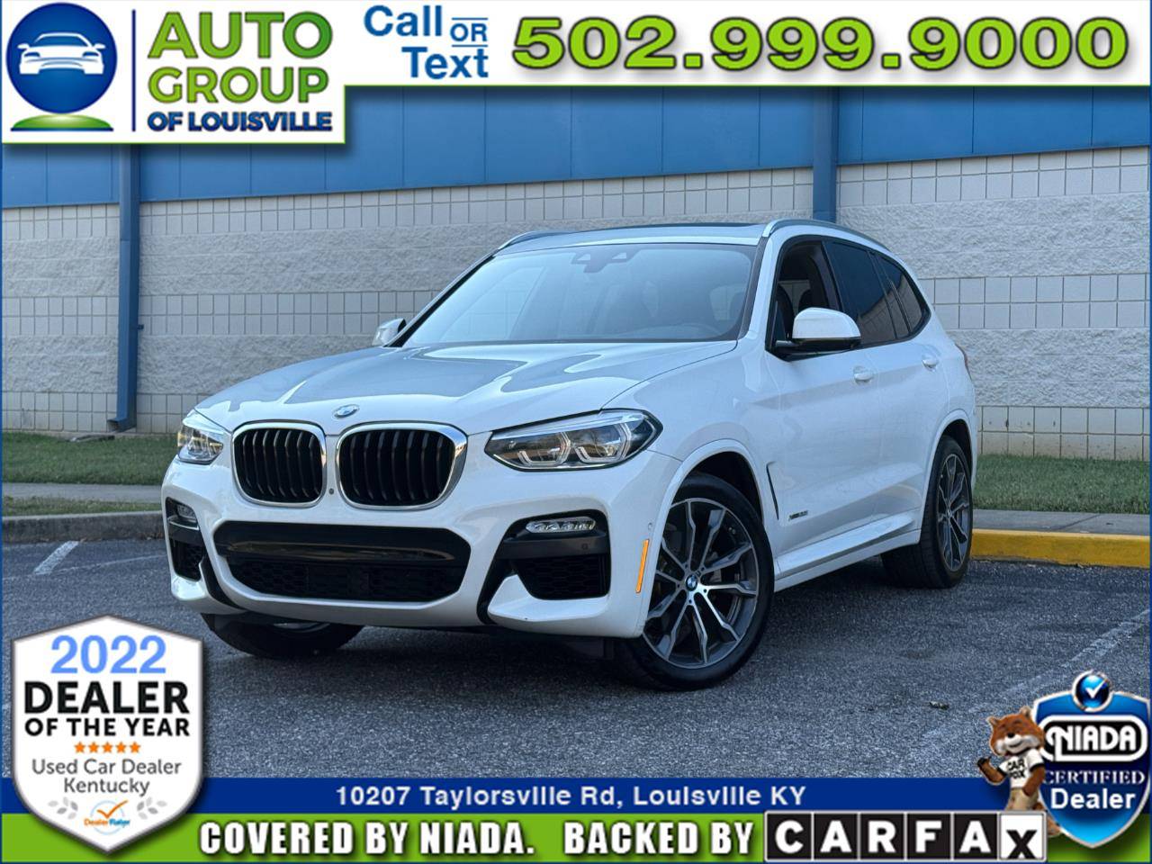 2018 BMW X3 30i — SUV — 79,575 mi — Louisville, KY