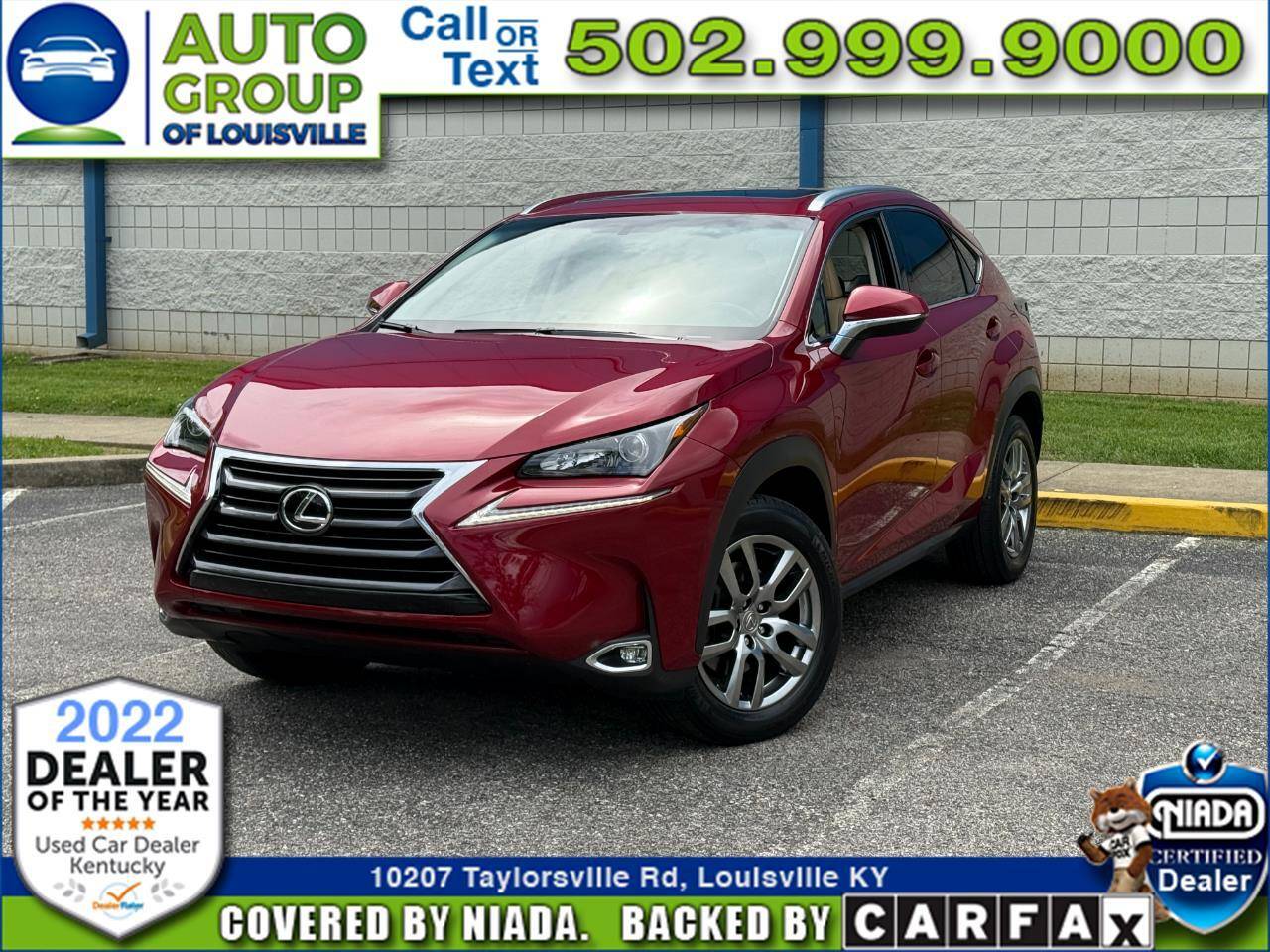 2015 Lexus NX NX 200t — SUV — 33,158 mi — Louisville, KY