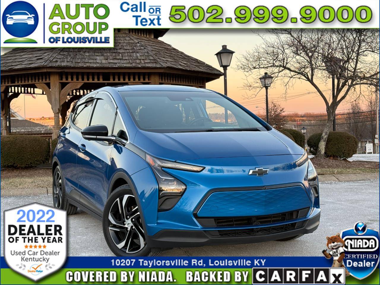2022 Chevrolet Bolt EV 2LT — Hatchback — 11,025 mi — Louisville, KY