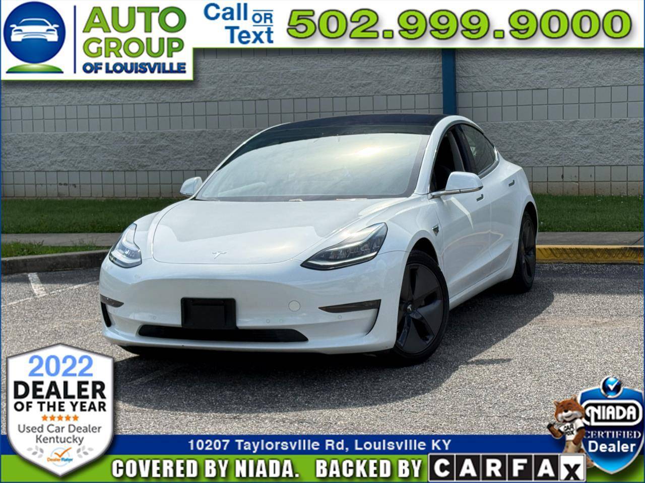 2018 Tesla Model 3 Long Range — Sedan — 49,438 mi — Louisville, KY