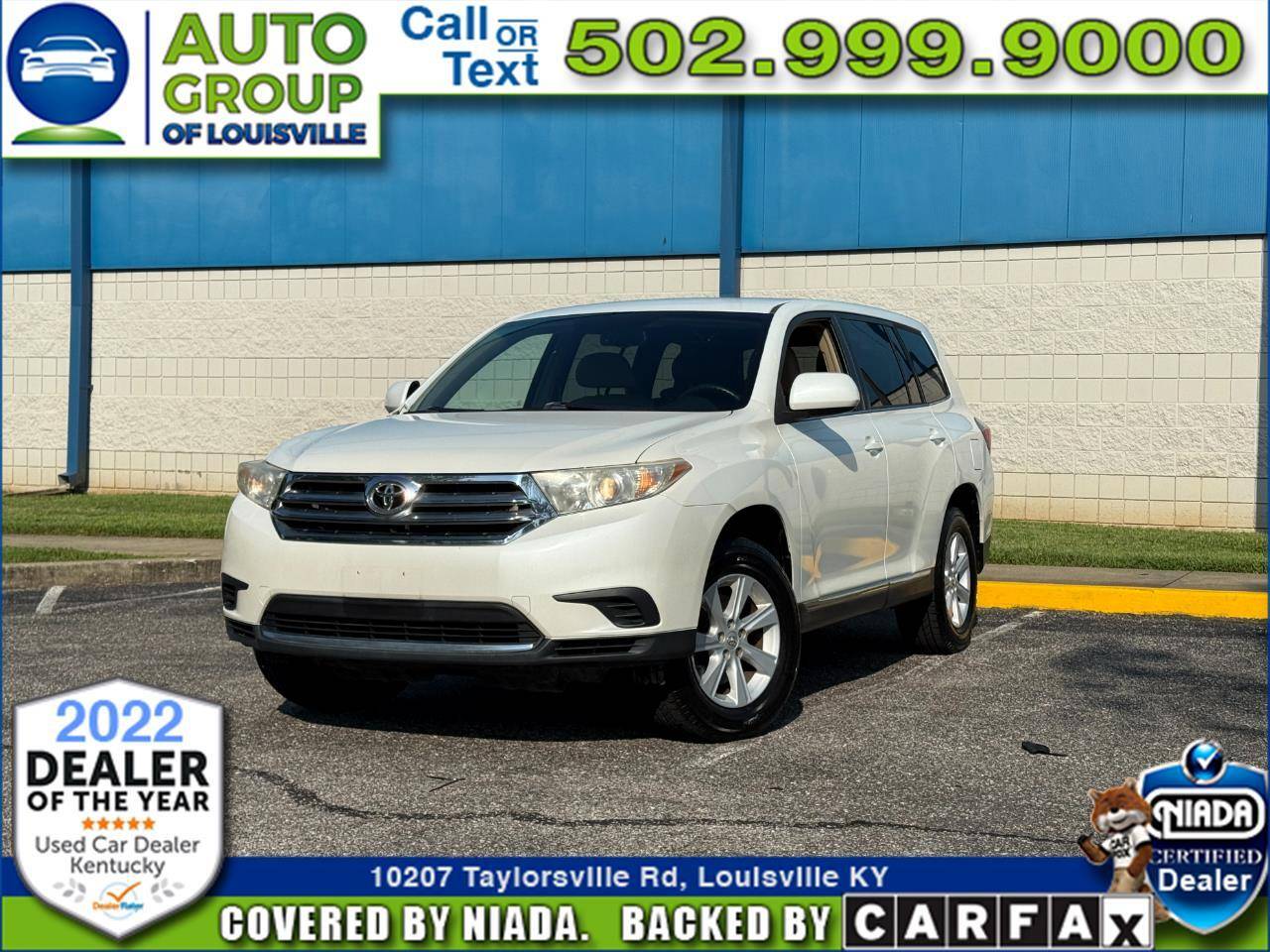 2013 Toyota Highlander Base — SUV — 100,273 mi — Louisville, KY