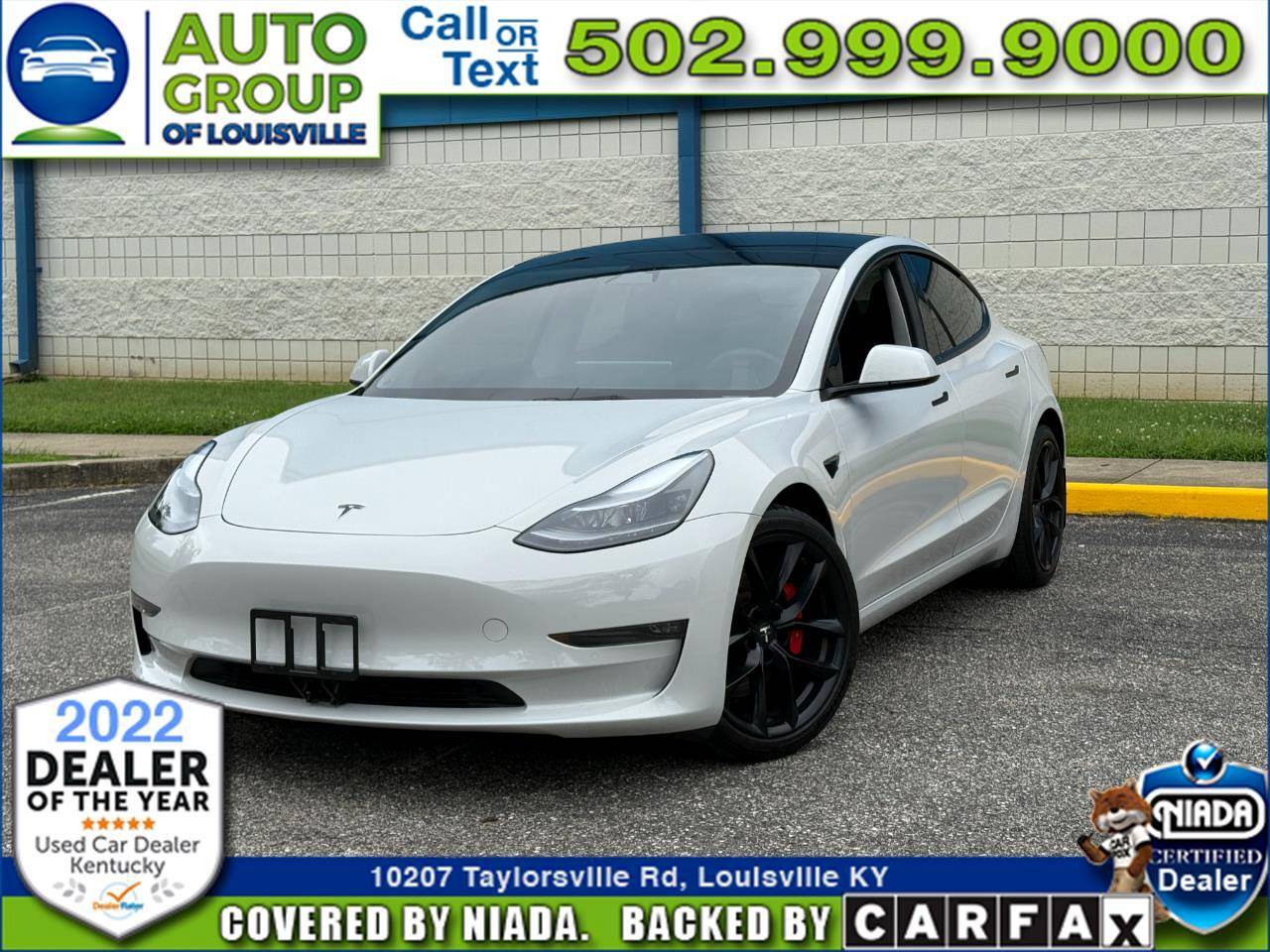 2022 Tesla Model 3 Performance — Sedan — 40,546 mi — Louisville, KY