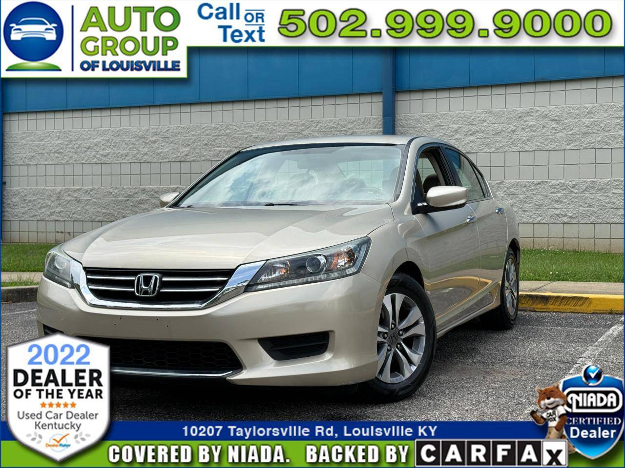 2014 Honda Accord LX — Sedan — 62,002 mi — Louisville, KY
