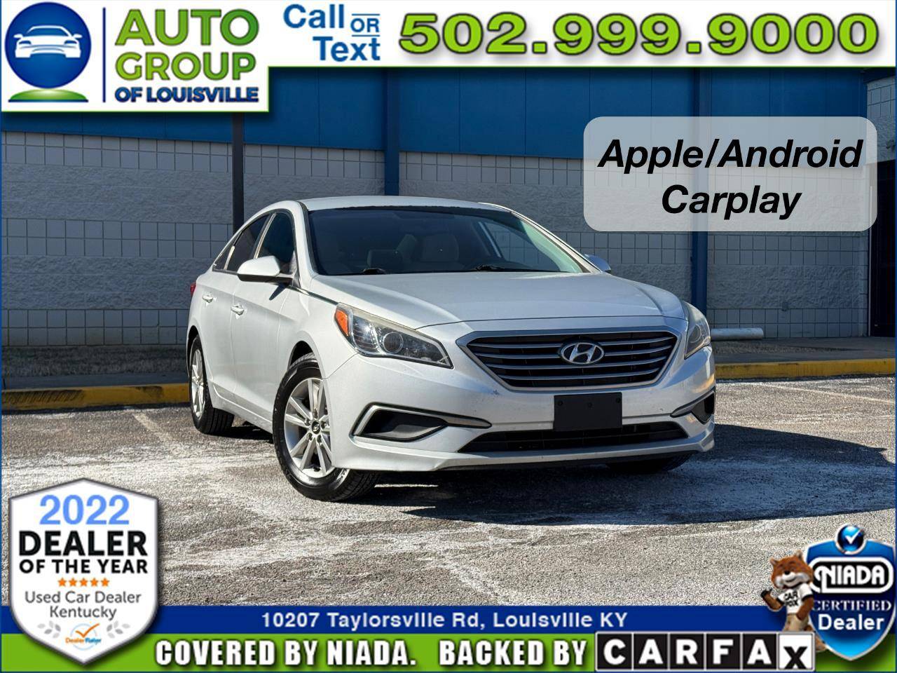 2016 Hyundai Sonata SE — Sedan — 140,000 mi — Louisville, KY