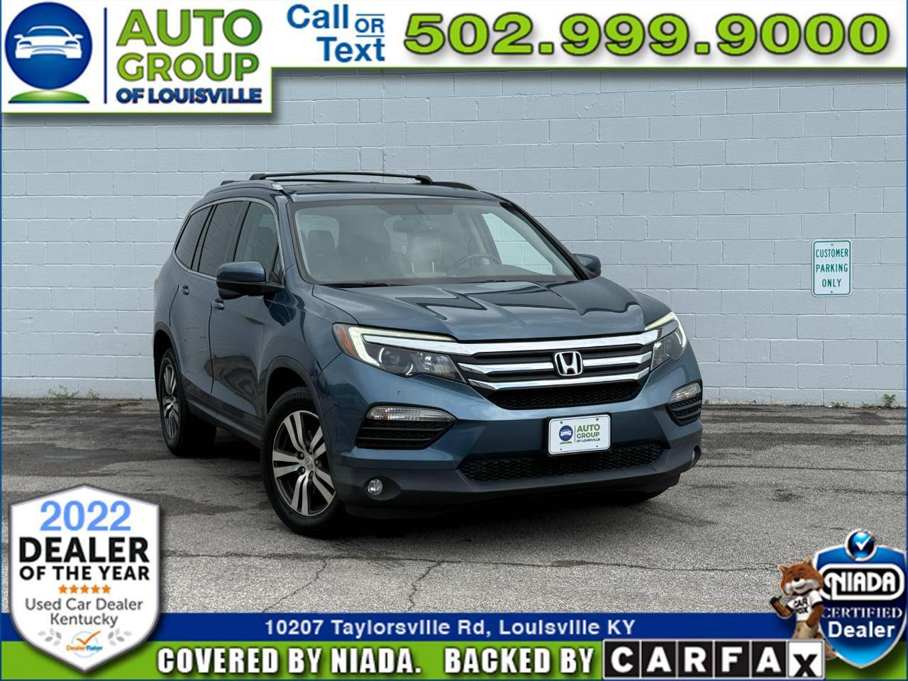 2016 Honda Pilot EX-L — SUV — 129,446 mi — Louisville, KY