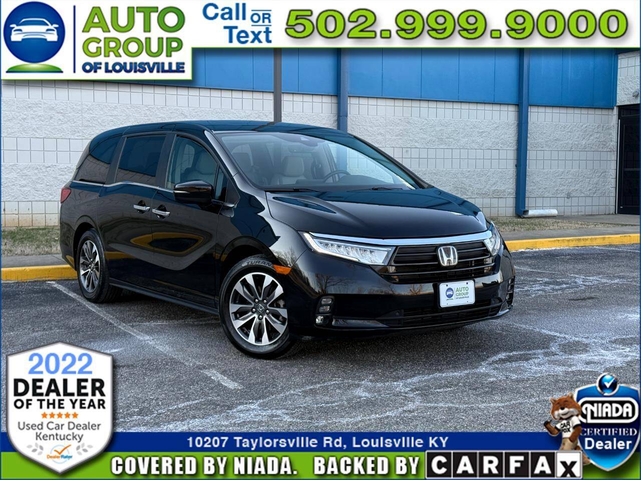 2022 Honda Odyssey EX-L — Minivan — 37,242 mi — Louisville, KY