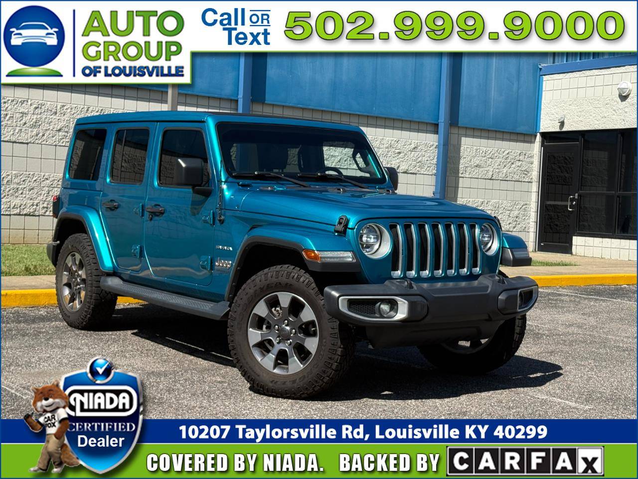 2020 Jeep Wrangler Sahara High Altitude — SUV — 37,071 mi — Louisville, KY