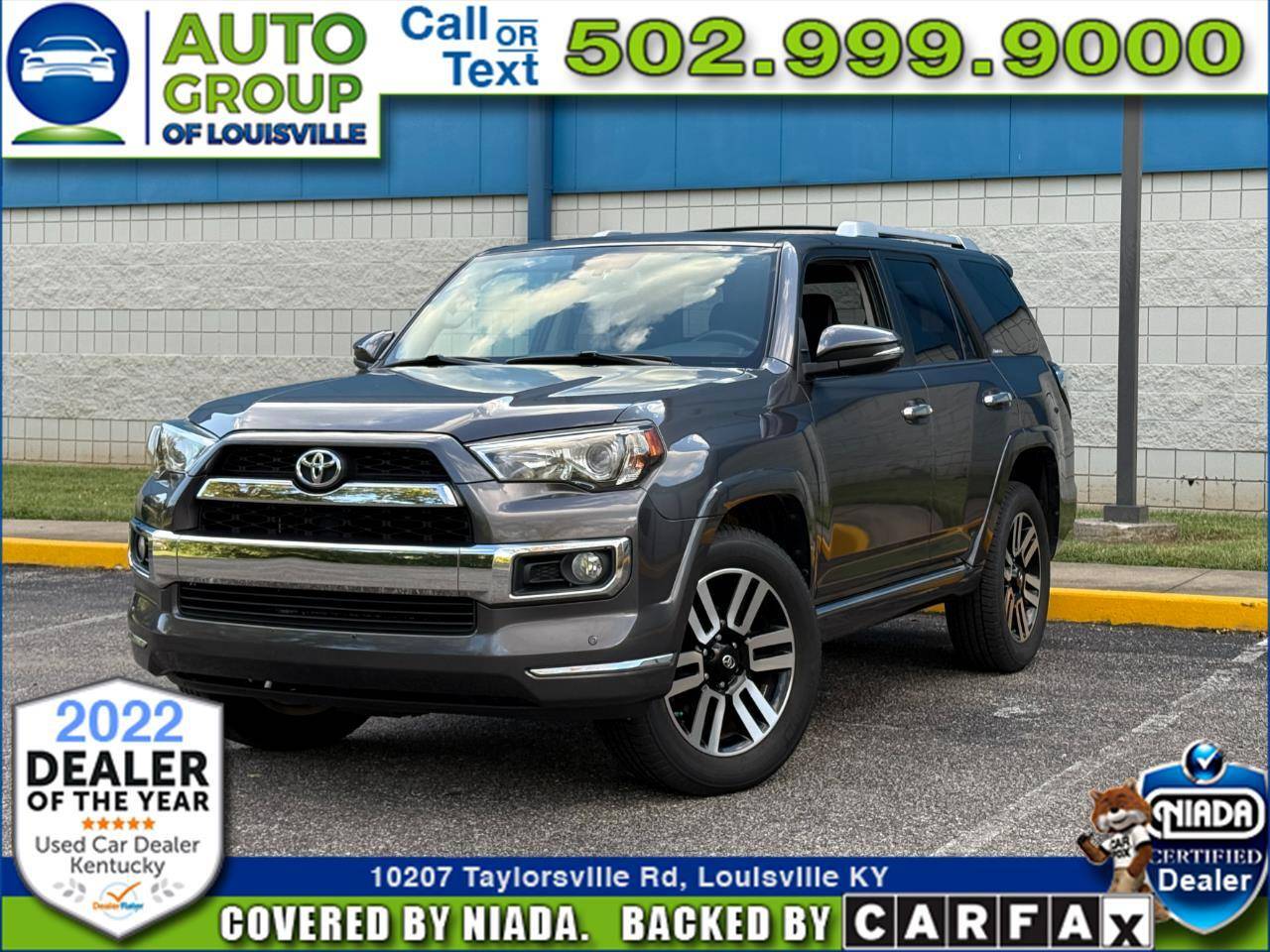 2016 Toyota 4Runner Limited — SUV — 81,011 mi — Louisville, KY