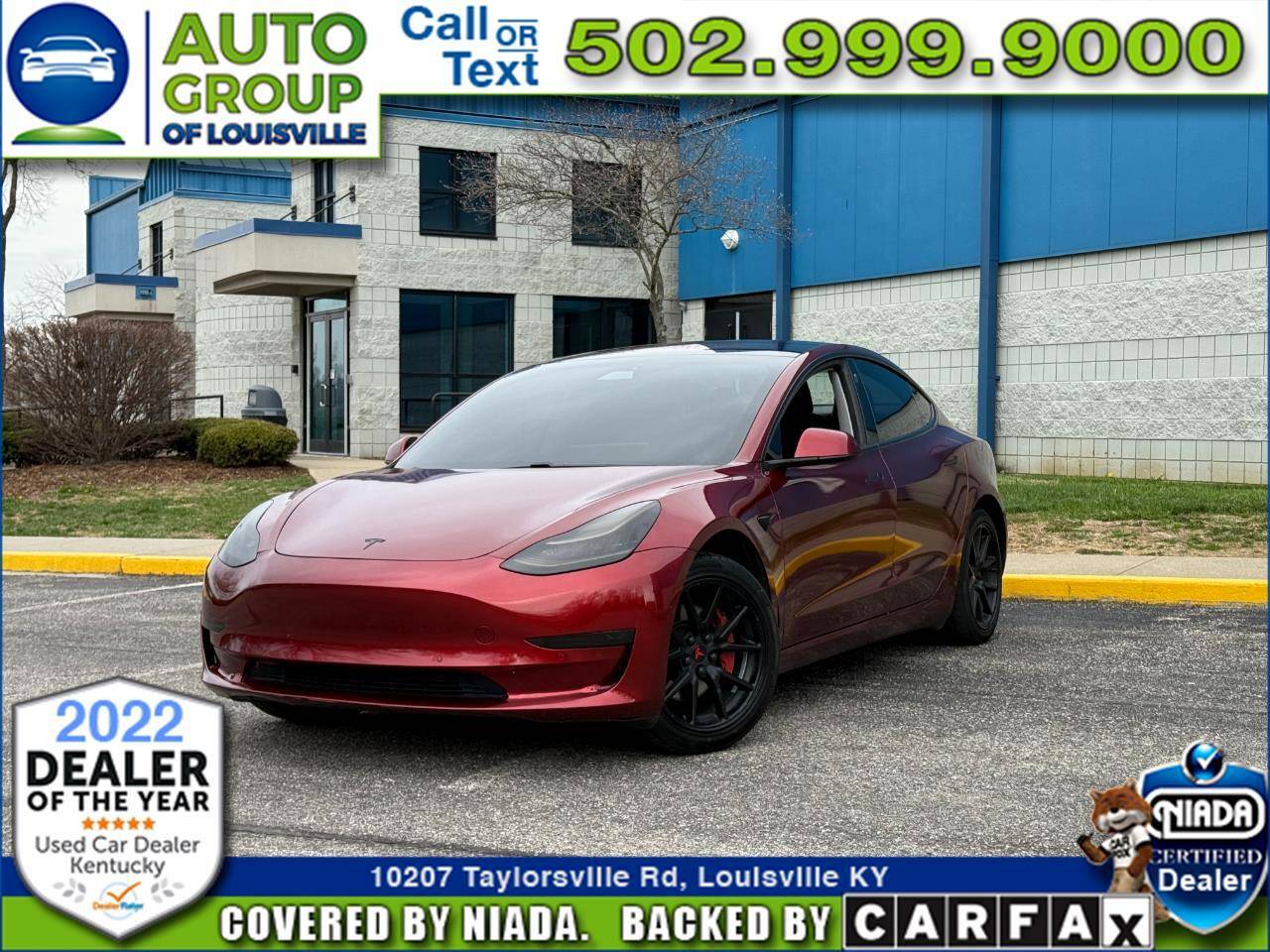 2018 Tesla Model 3 Mid Range — Sedan — 107,438 mi — Louisville, KY