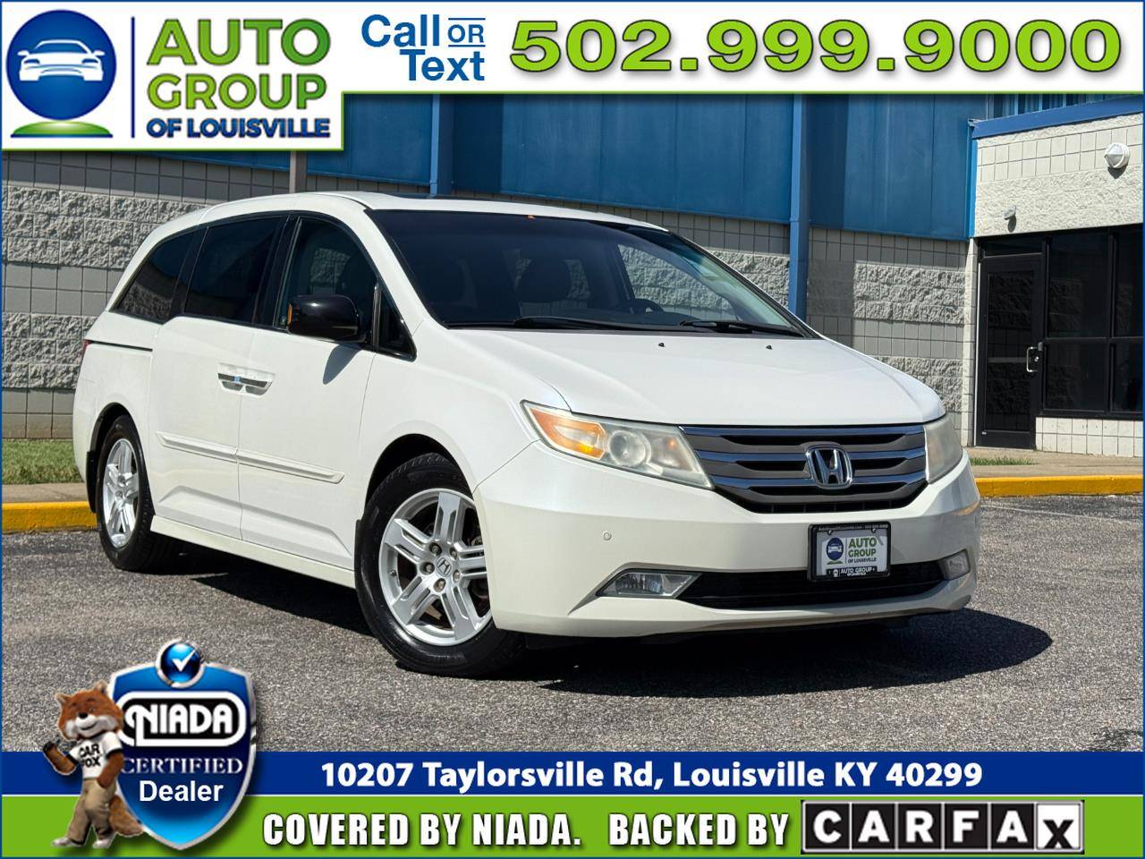 2012 Honda Odyssey Touring — Minivan — 91,771 mi — Louisville, KY
