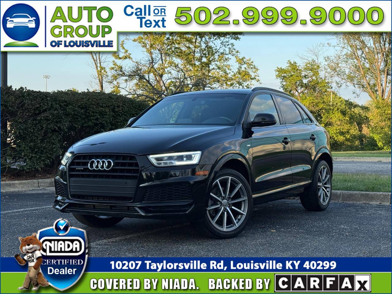 2018 Audi Q3 Premium Plus — SUV — 56,962 mi — Louisville, KY
