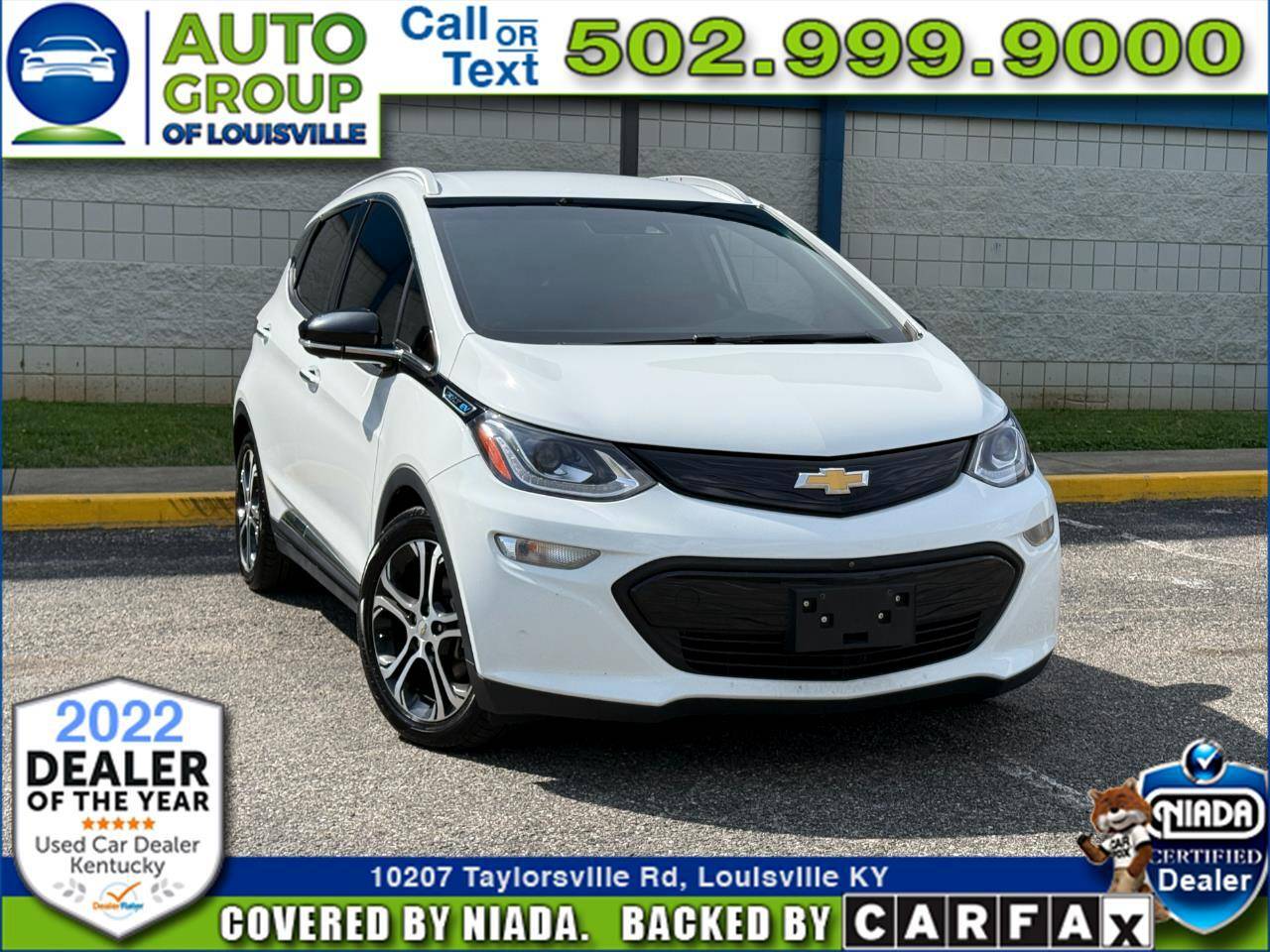 2020 Chevrolet Bolt EV Premier — Hatchback — 36,797 mi — Louisville, KY
