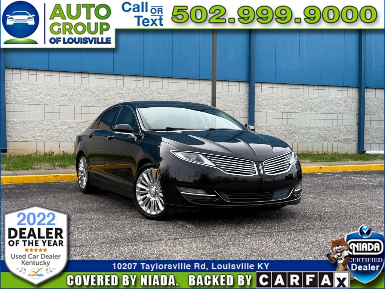 2016 Lincoln MKZ FWD — Sedan — 72,771 mi — Louisville, KY