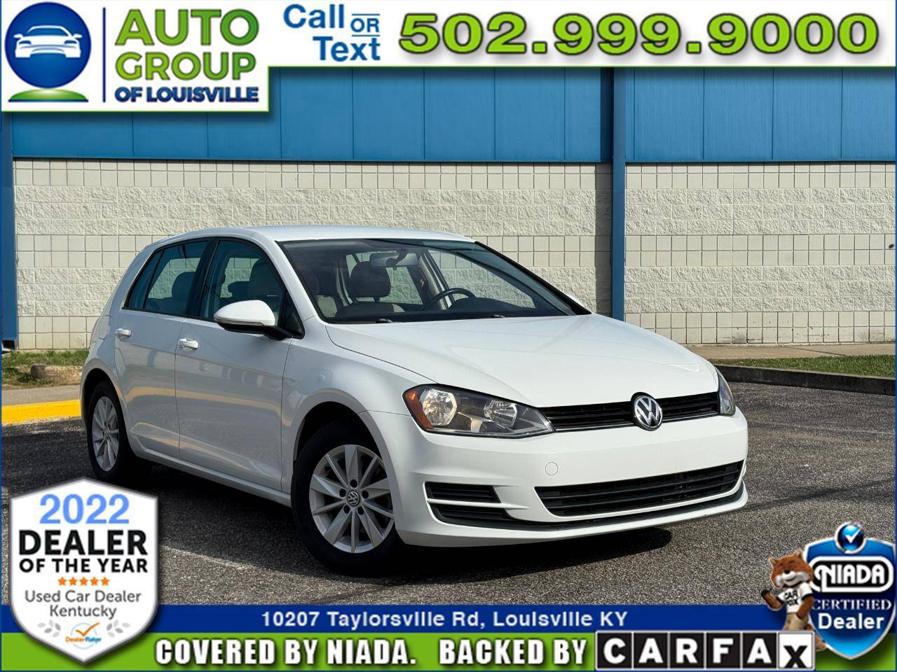 2015 Volkswagen Golf TSI S — Hatchback — 24,928 mi — Louisville, KY
