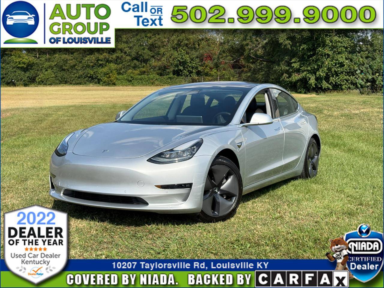 2018 Tesla Model 3 Long Range — Sedan — 42,260 mi — Louisville, KY
