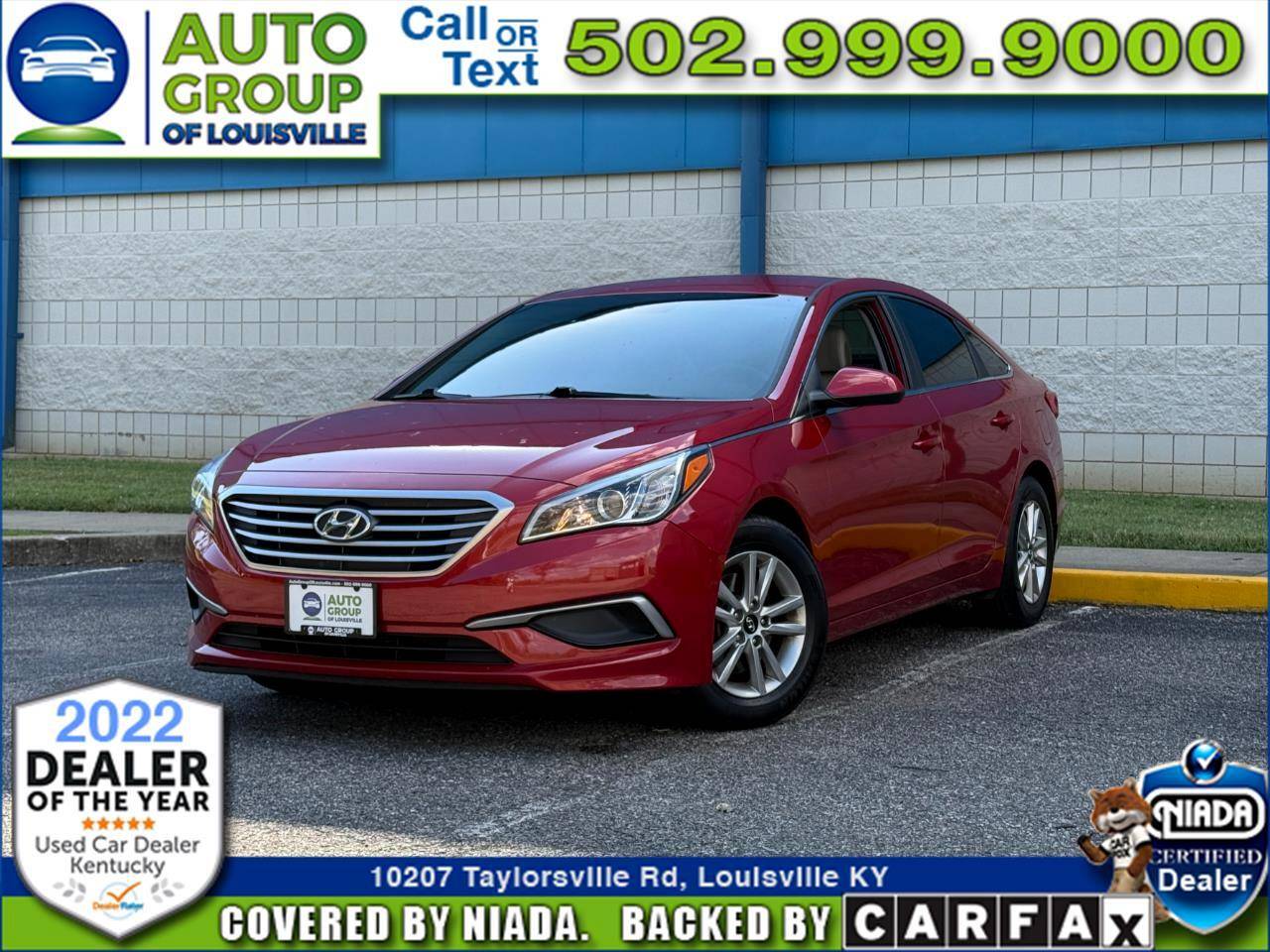 2017 Hyundai Sonata SE — Sedan — 96,231 mi — Louisville, KY
