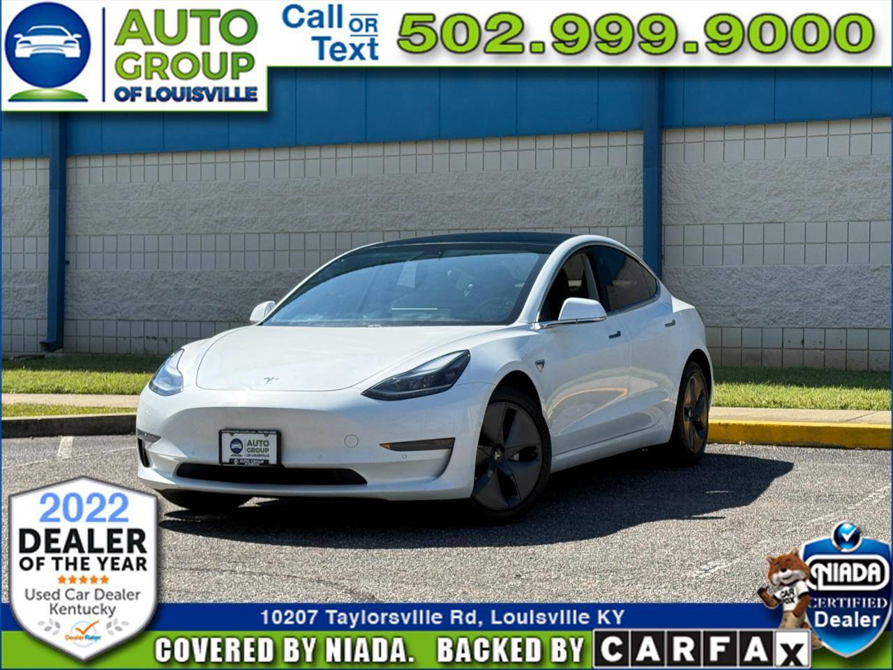 2019 Tesla Model 3 Long Range — Sedan — 76,238 mi — Louisville, KY