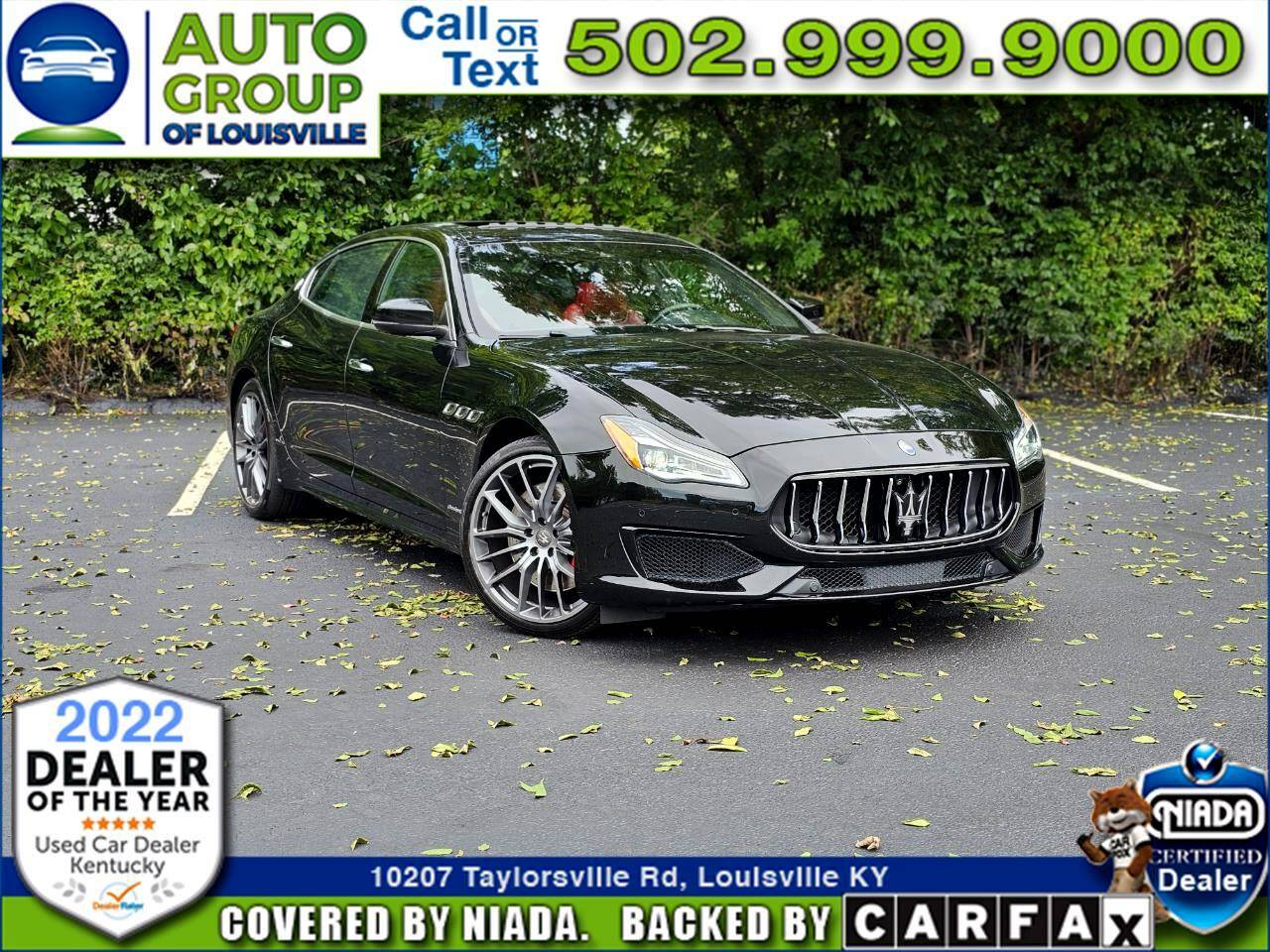 2018 Maserati Quattroporte GTS GranSport — Sedan — 63,903 mi — Louisville, KY