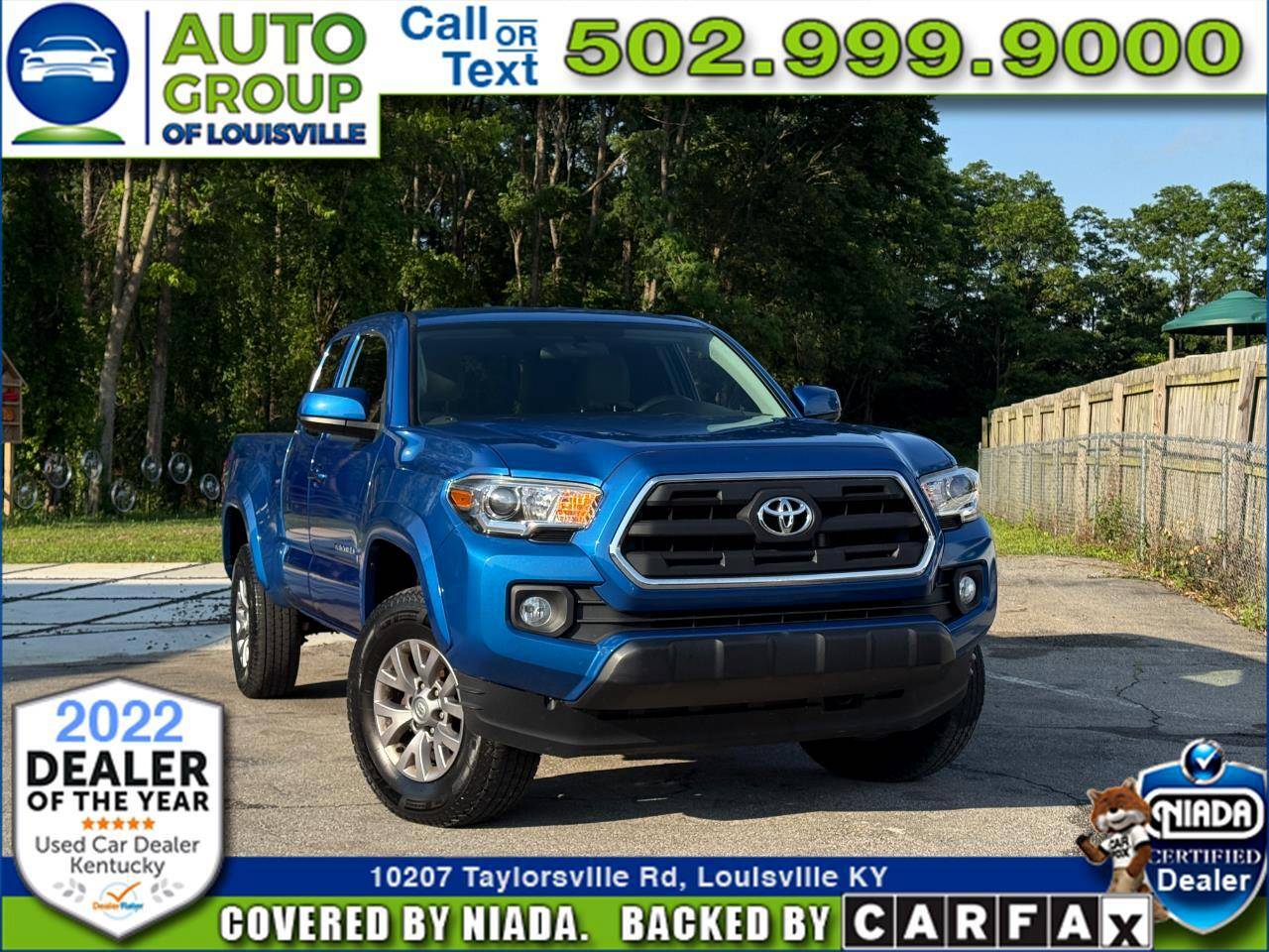 2017 Toyota Tacoma SR5 — Pickup Truck — 88,429 mi — Louisville, KY