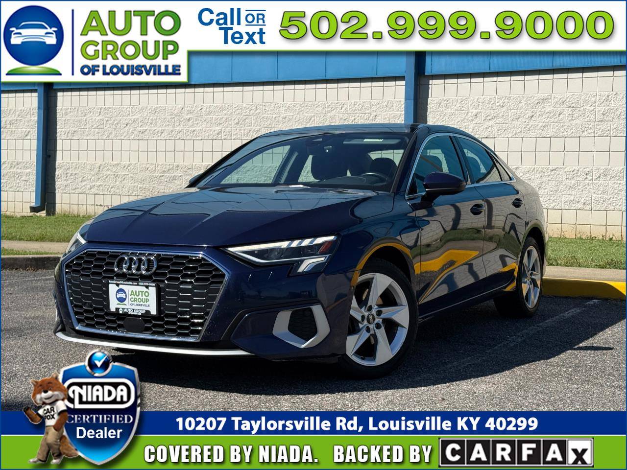 2023 Audi A3 Premium — Sedan — 55,555 mi — Louisville, KY