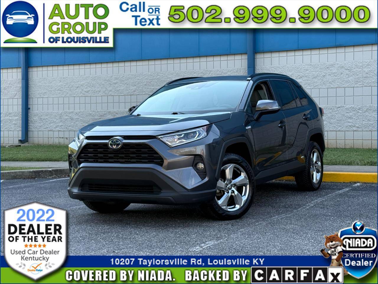 2021 Toyota RAV4 Hybrid LE — SUV — 76,985 mi — Louisville, KY