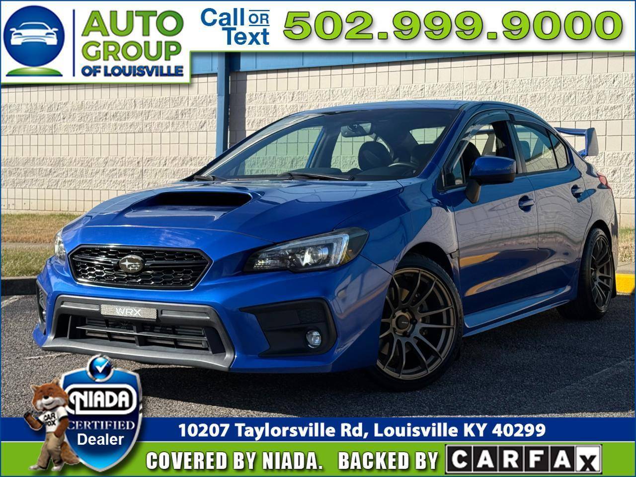 2019 Subaru WRX Limited