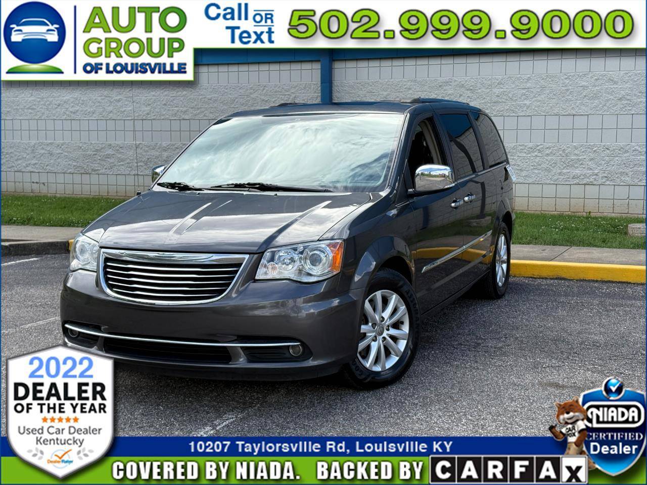 2016 Chrysler Town & Country Limited Platinum — Minivan — 71,799 mi — Louisville, KY