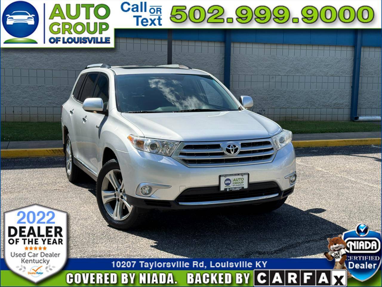 2011 Toyota Highlander Limited — SUV — 84,176 mi — Louisville, KY