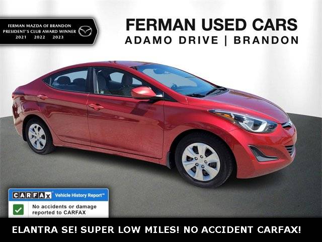 2016 Hyundai Elantra SE — Sedan — 55,110 mi — Tampa, FL