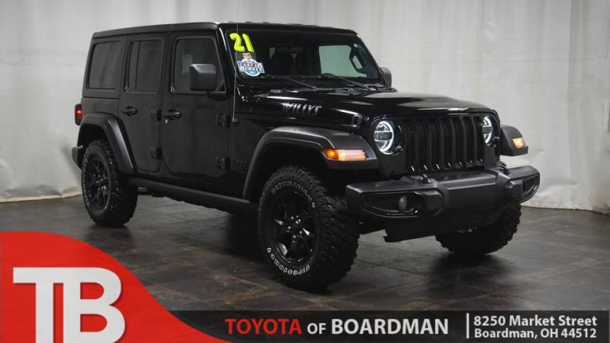 2021 Jeep Wrangler Willys — SUV — 39,019 mi — Boardman, OH