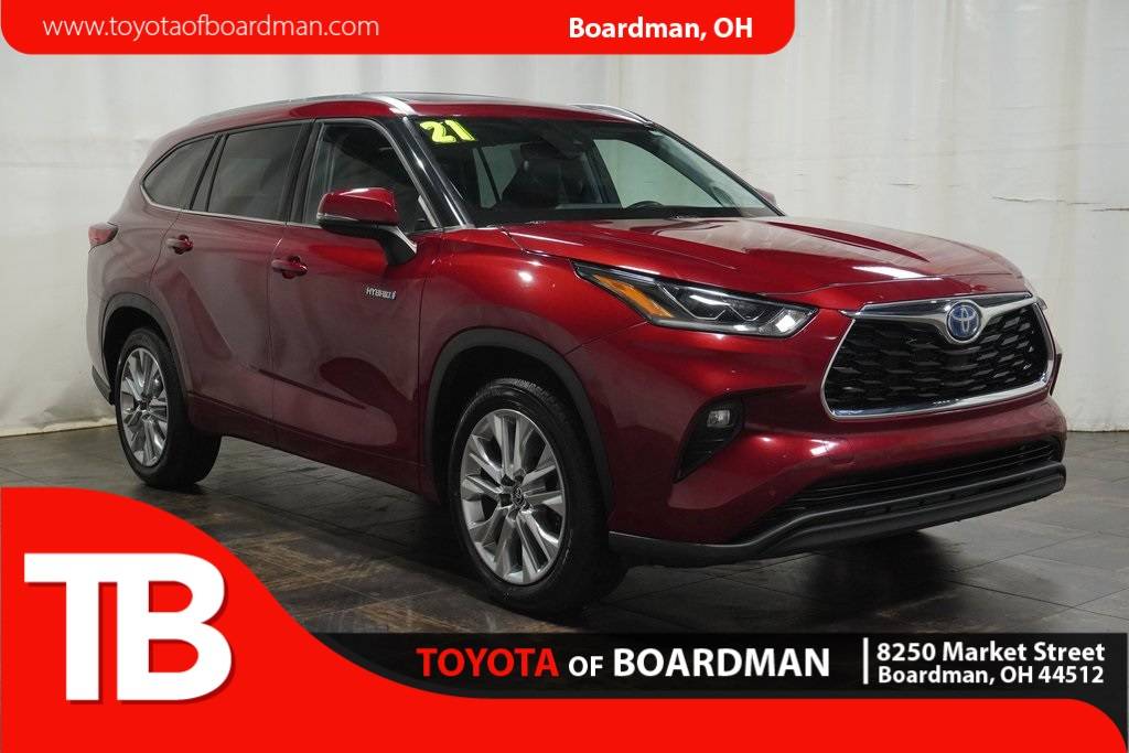 2021 Toyota Highlander Hybrid Limited — SUV — 57,703 mi — Boardman, OH