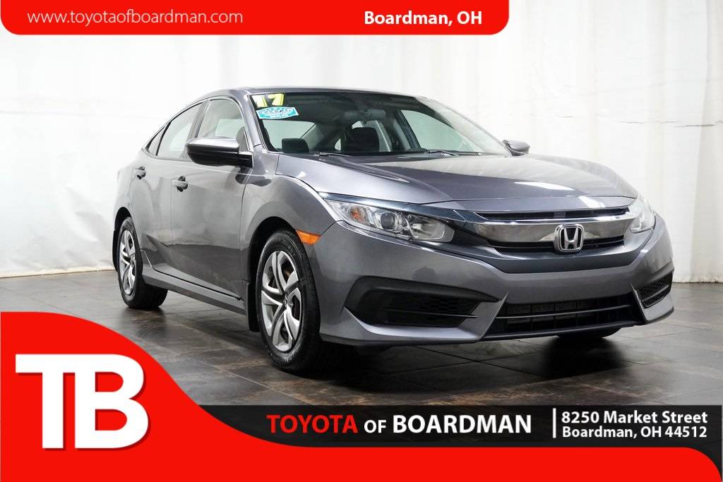 2017 Honda Civic LX — Sedan — 98,617 mi — Boardman, OH
