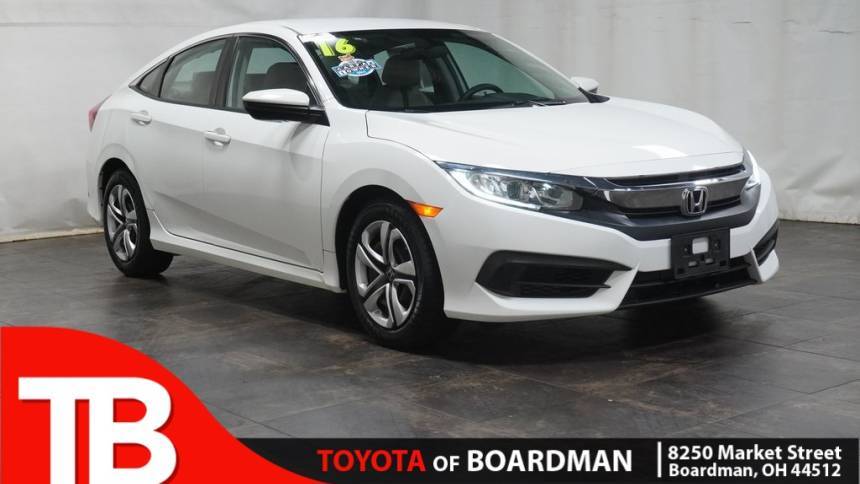 2016 Honda Civic LX — Sedan — 90,663 mi — Boardman, OH