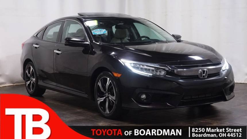 2017 Honda Civic Touring — Sedan — 54,749 mi — Boardman, OH