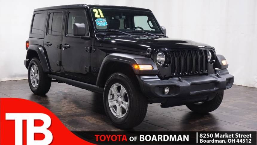 2021 Jeep Wrangler Sport S — SUV — 86,714 mi — Boardman, OH