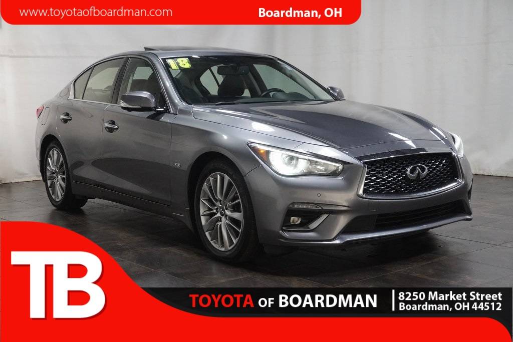2018 INFINITI Q50 3.0t LUXE — Sedan — 93,730 mi — Boardman, OH