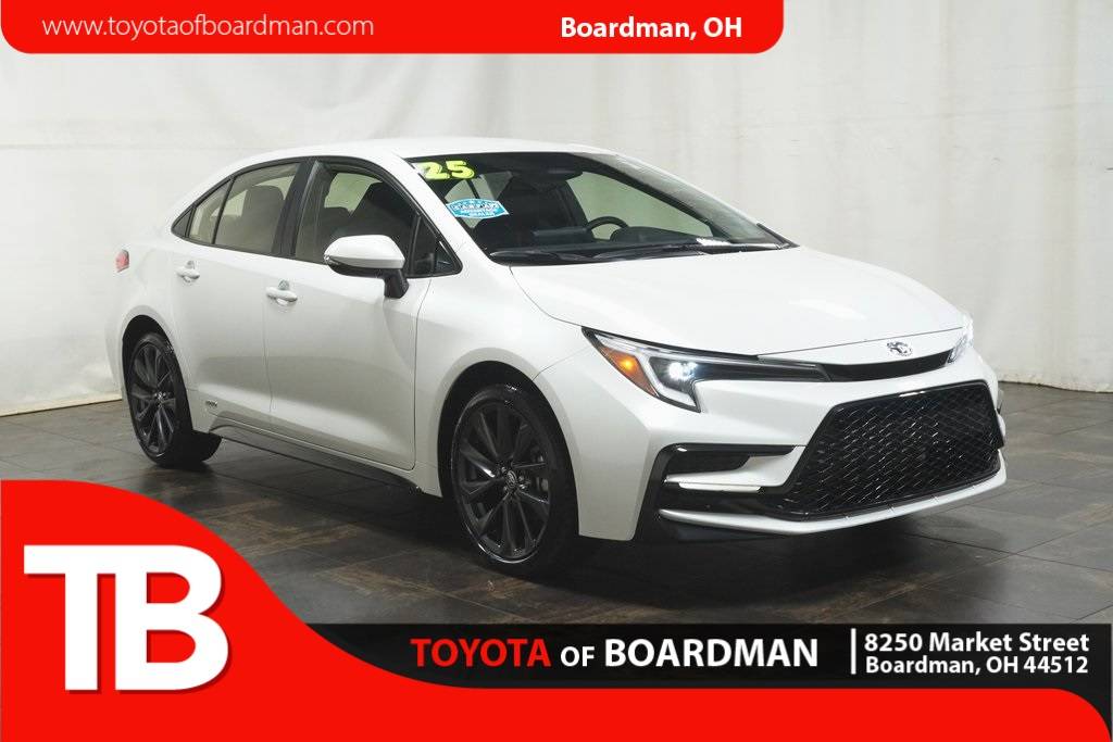 2025 Toyota Corolla Hybrid SE — Sedan — 2,839 mi — Boardman, OH