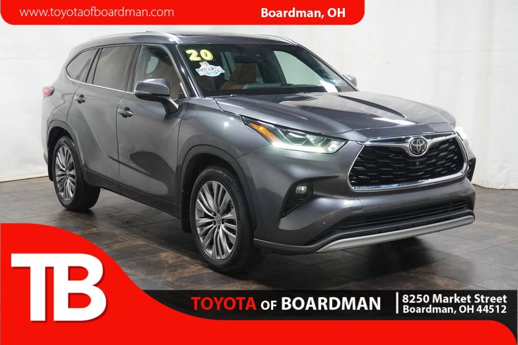 2020 Toyota Highlander Platinum — SUV — 62,987 mi — Boardman, OH