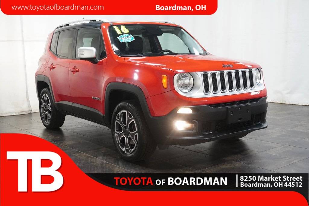 2016 Jeep Renegade Limited — SUV — 65,192 mi — Boardman, OH