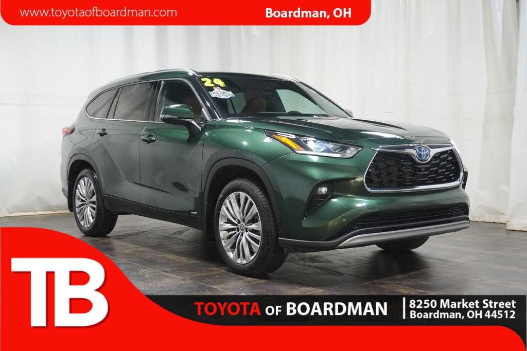 2024 Toyota Highlander Hybrid Platinum — SUV — 5,734 mi — Boardman, OH