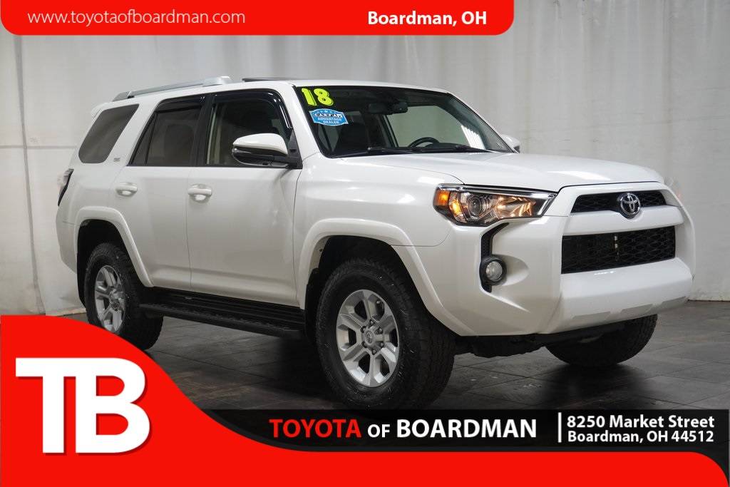 2018 Toyota 4Runner SR5 Premium — SUV — 75,398 mi — Boardman, OH