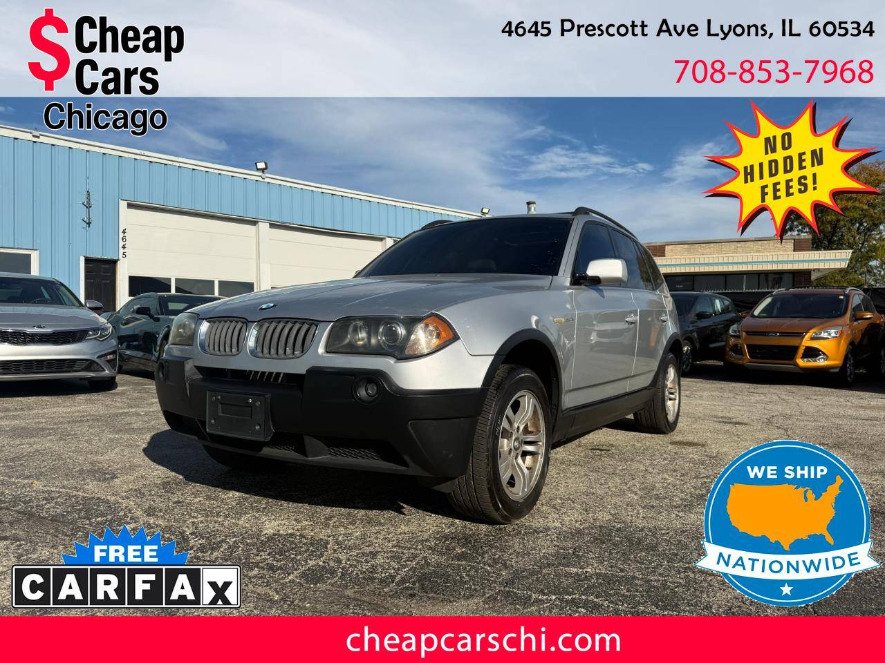 2005 BMW X3 3.0i — SUV — 175,059 mi — Lyons, IL