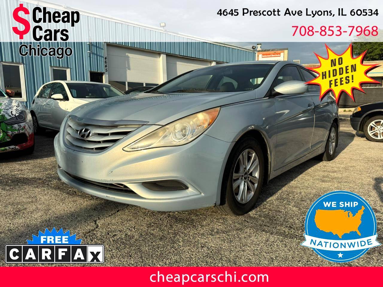 2011 Hyundai Sonata GLS — Sedan — 78,148 mi — Lyons, IL