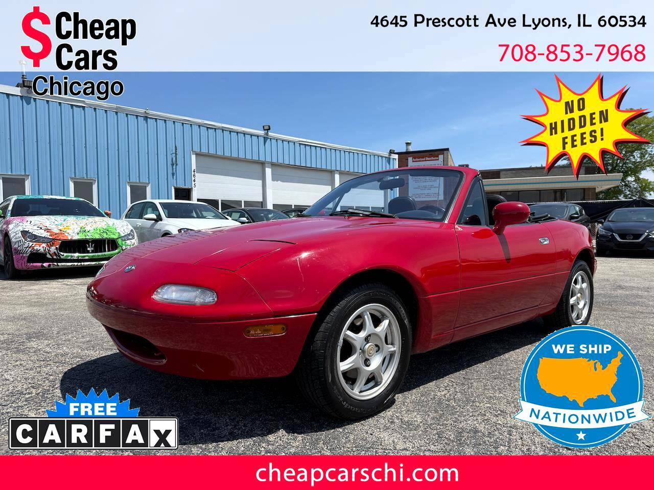 1997 Mazda MX-5 Miata Base — Convertible — 114,815 mi — Lyons, IL