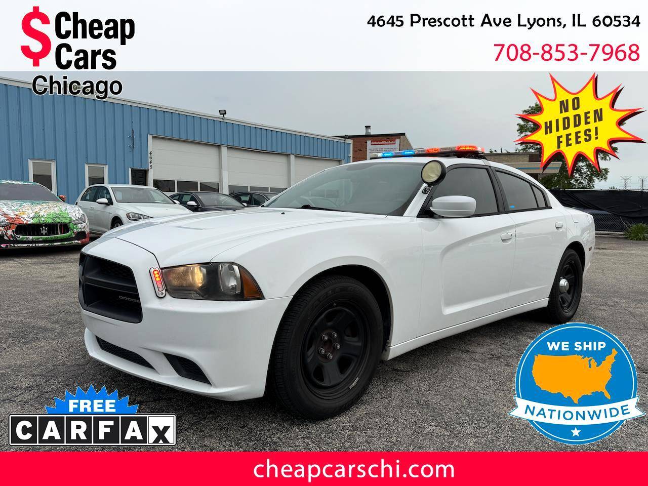 2013 Dodge Charger Police — Sedan — 90,356 mi — Lyons, IL