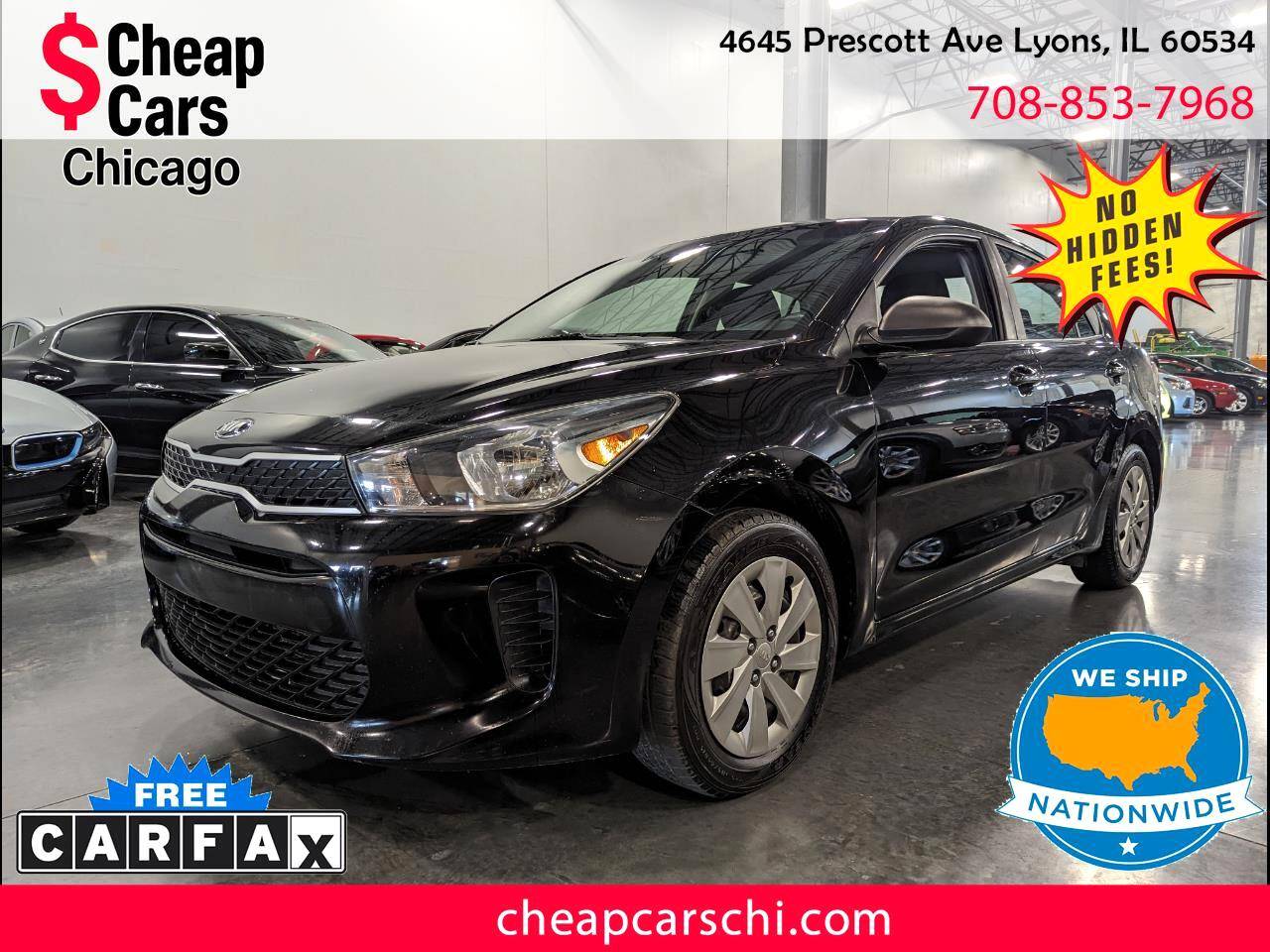 2018 Kia Rio LX — Sedan — 71,223 mi — Lyons, IL