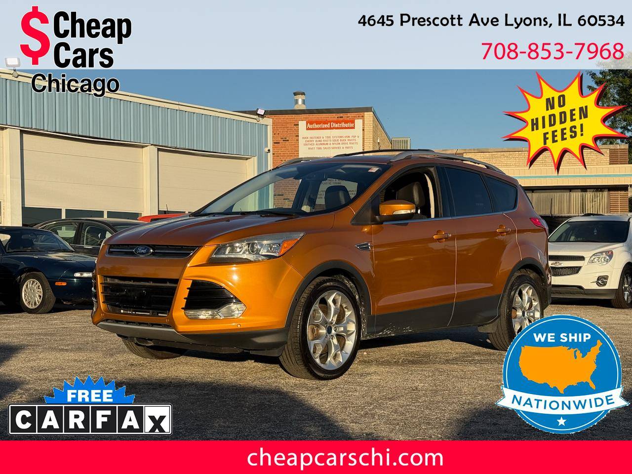 2016 Ford Escape Titanium — SUV — 107,080 mi — Lyons, IL