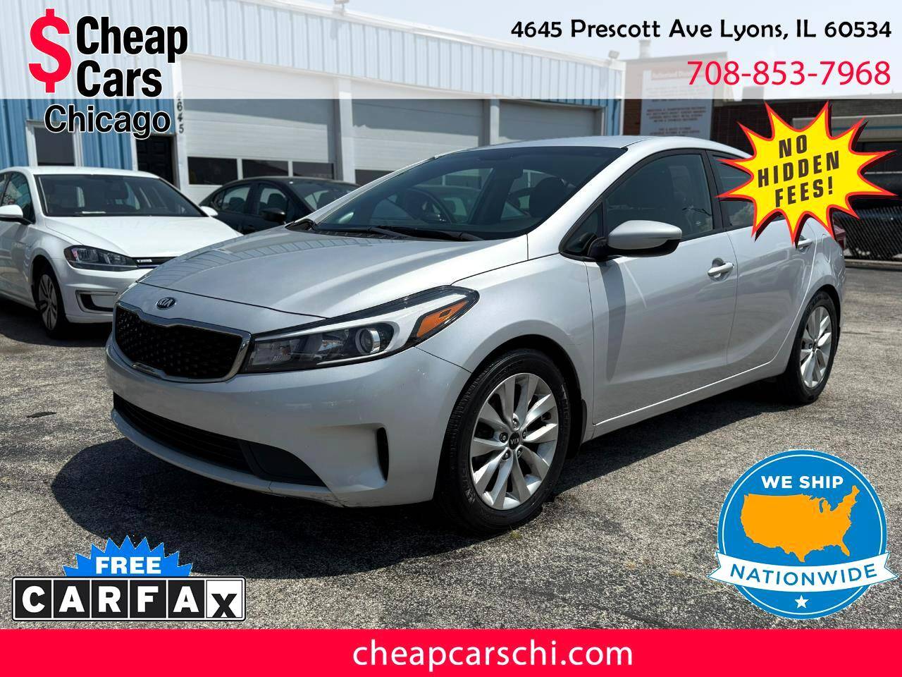 2017 Kia Forte LX — Sedan — 143,059 mi — Lyons, IL