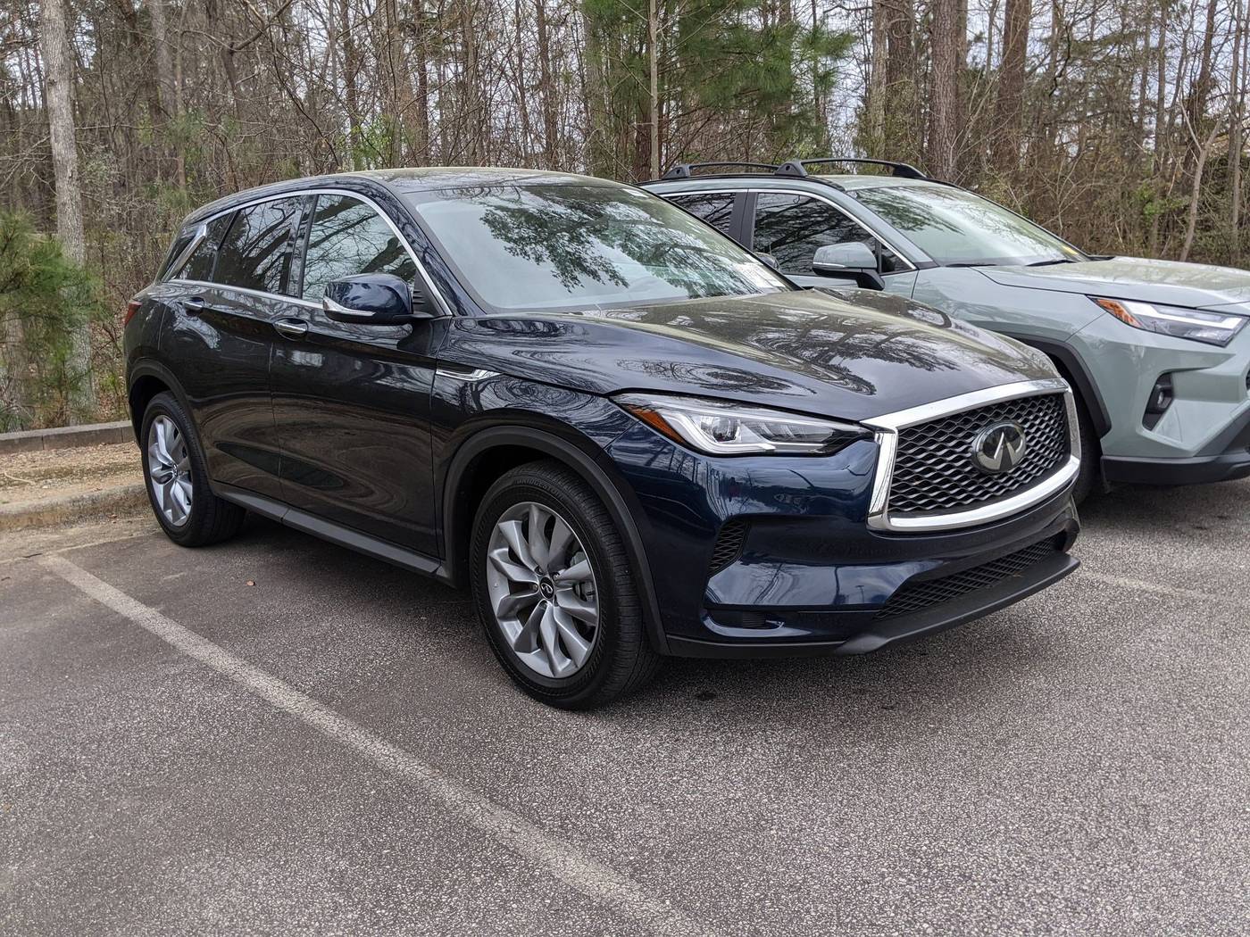 2022 INFINITI QX50 PURE — SUV — 27,181 mi — Apex, NC